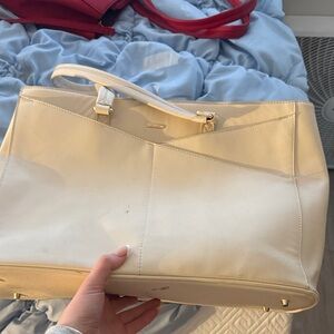 Elegant Cream Handbag